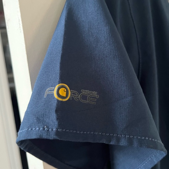 Carhartt womens Cross-flex Media Scrub Top XS - Picture 6 of 14